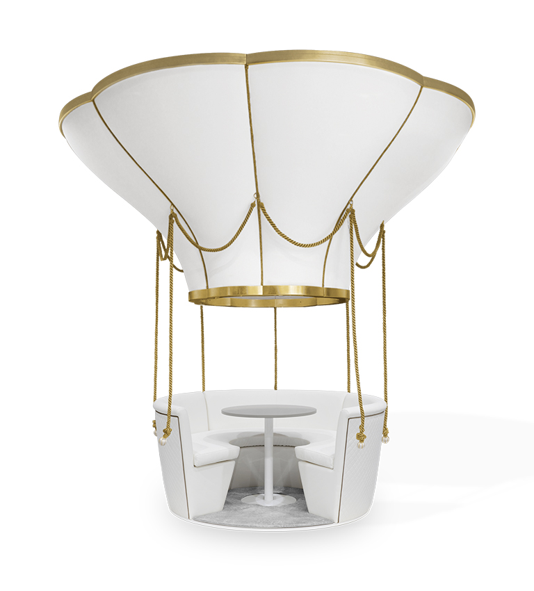 Fantasy Air Balloon Lounge Go On A Travel To The Sky With This Modern Kids' Furniture Piece