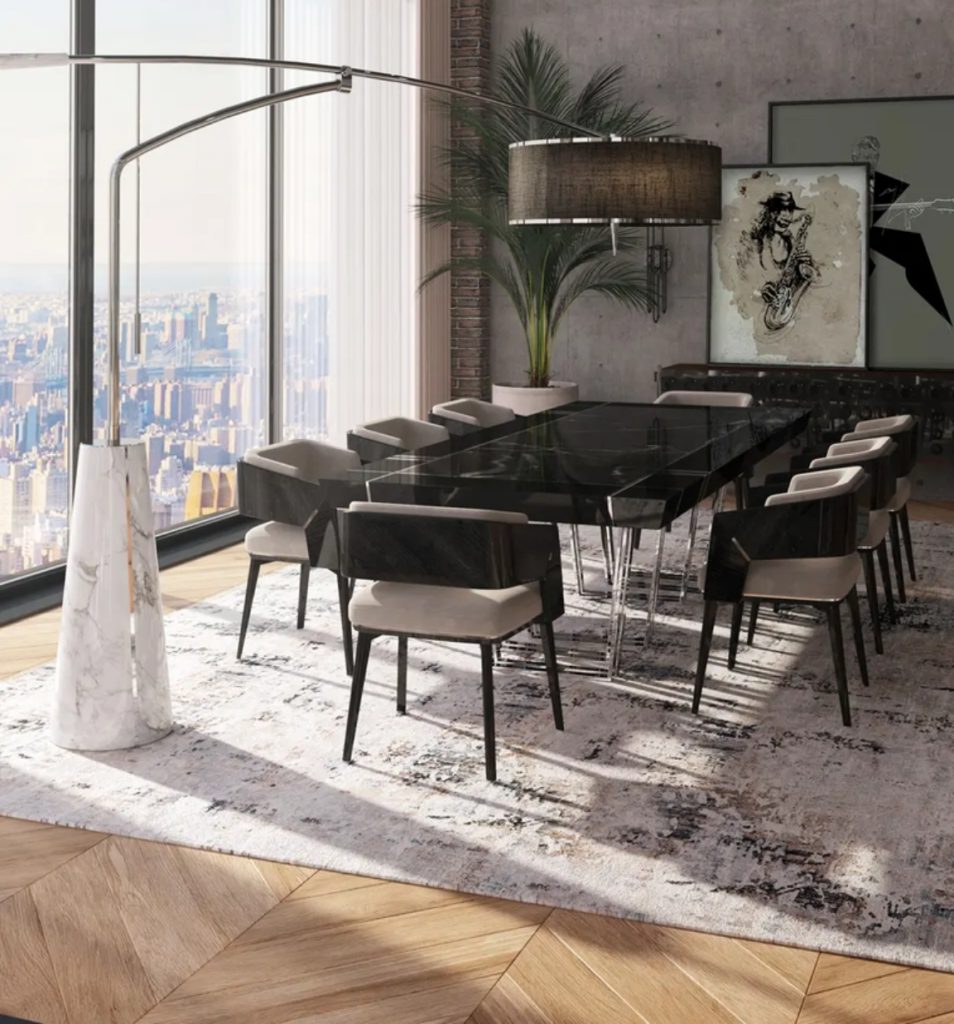 5 Luxury Dining Tables for Opulent Dining Room Atmospheres